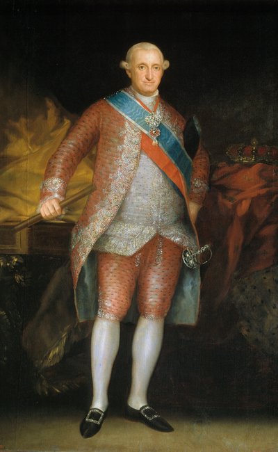 Portret van Carlos IV door Francisco de Goya